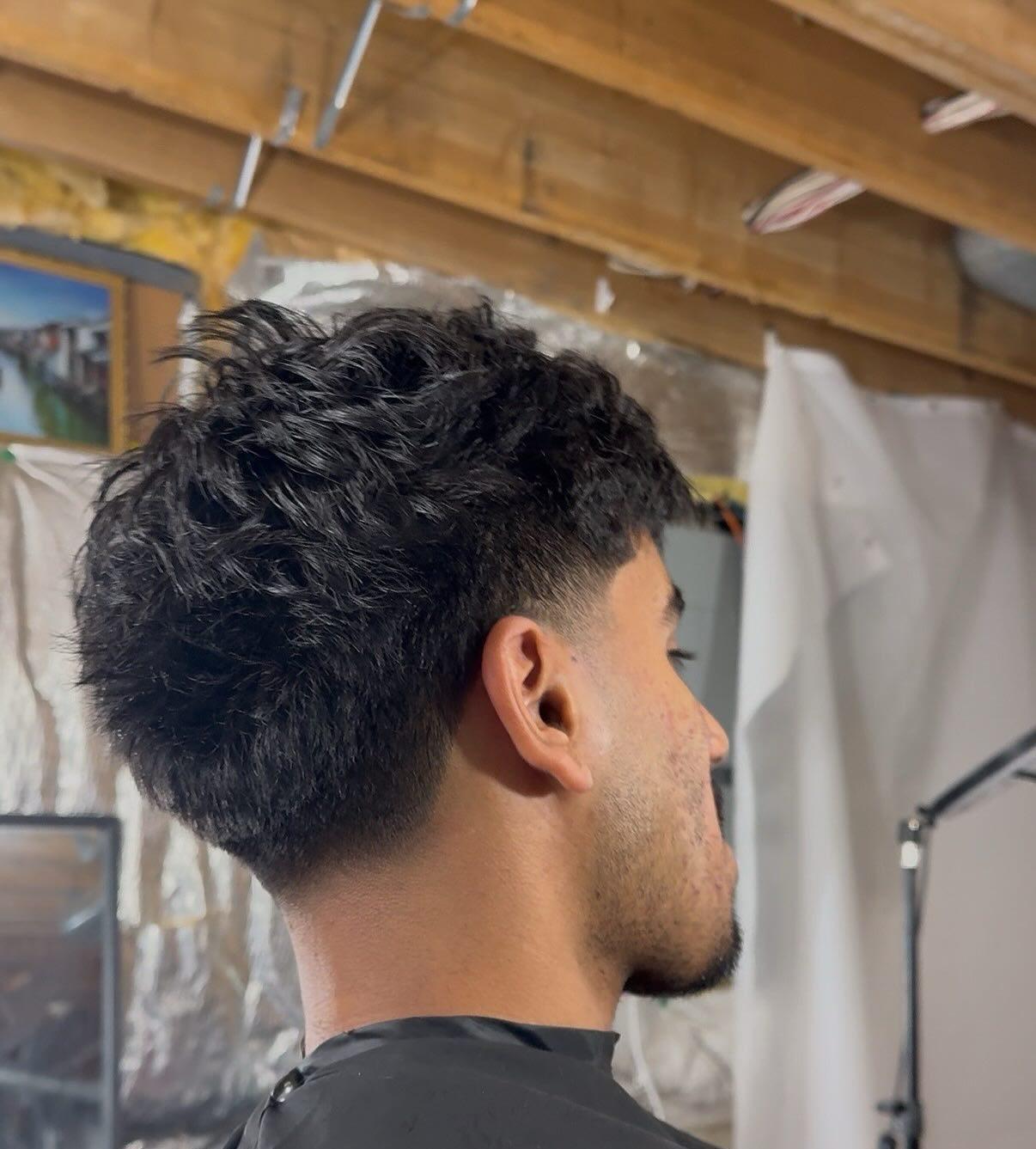 Textured fade
